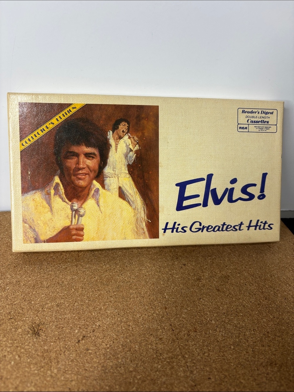Reader's Digest "Elvis! Greatest Hits" Cassette Box